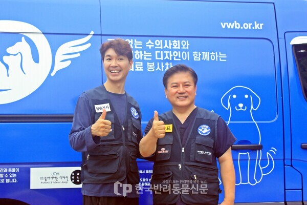 ▲ 방송인 박수홍은 김재영 대표와의 인연으로 홍보대사에 임명 후 매 회 봉사에 빠지지 않고 참여 중이다. 사진 = 문진학 기자